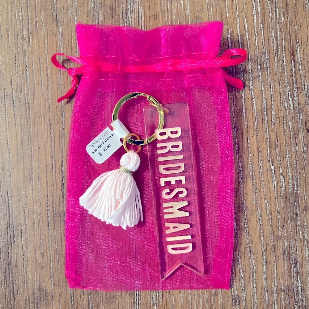 Bridesmaid Keychain
